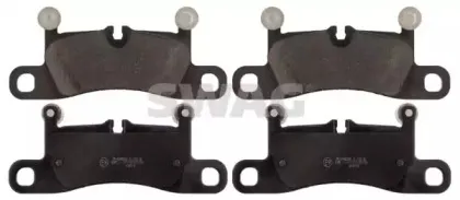 Комплект тормозных колодок, дисковый тормоз SWAG купить